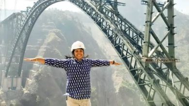 Photo of चिनाब ब्रिज बनाने में महिला प्रोफेसर ने दिए जिंदगी के 17 साल