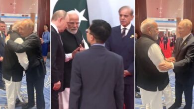 Photo of पीएम मोदी और पुतिन की खास मुलाकात, हाथ मिलाया, गले लगकर जताया आभार