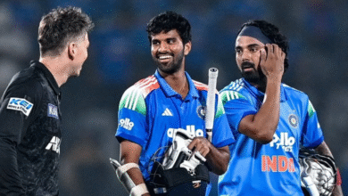 Photo of भारतीय टीम को लगा बड़ा झटका, Washington Sundar शेष सीरीज से हुए बाहर