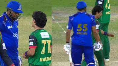 Photo of Kieron Pollard की नसीम शाह से हुई भयंकर लड़ाई