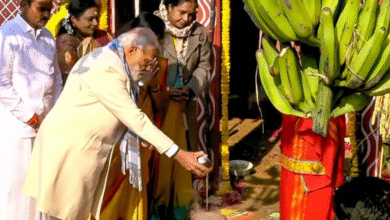 Photo of पीएम मोदी ने केंद्रीय मंत्री के घर मनाया पोंगल