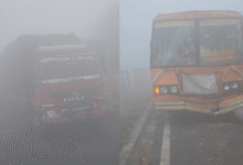 Photo of कोहरे का कहर: बरेली में हाईवे पर रोडवेज बस समेत 20 वाहन टकराए, 24 लोग घायल